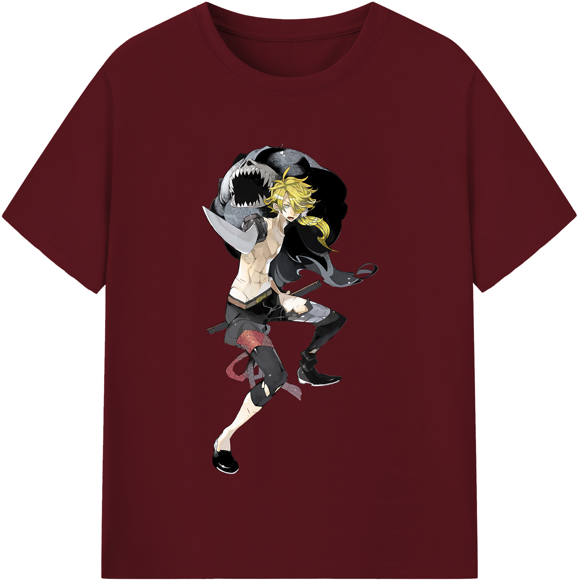 （画像用） 刀剣乱舞 Touken Ranbu 綿100％半袖Tシャツ（フロントプリント）